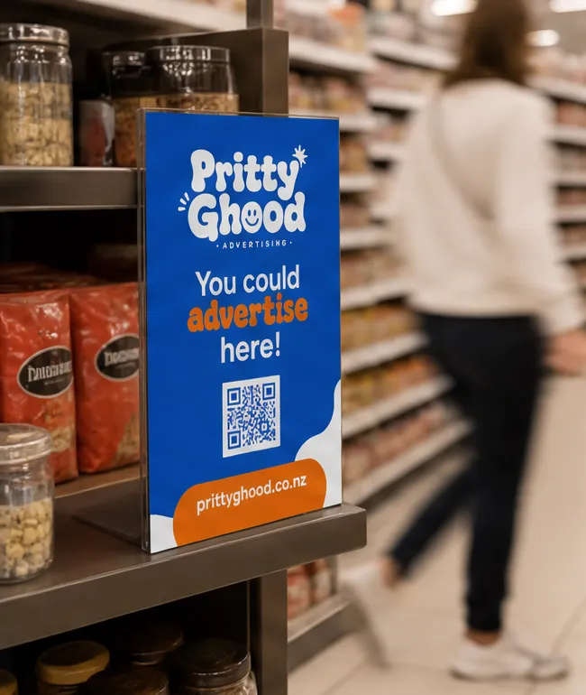 Product displays example placement
