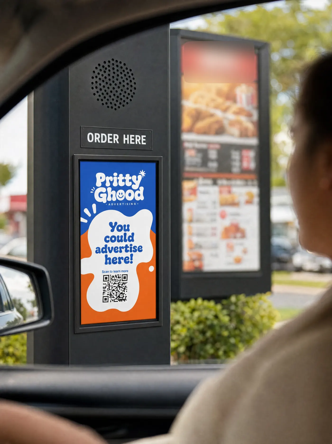Order point displays example placement